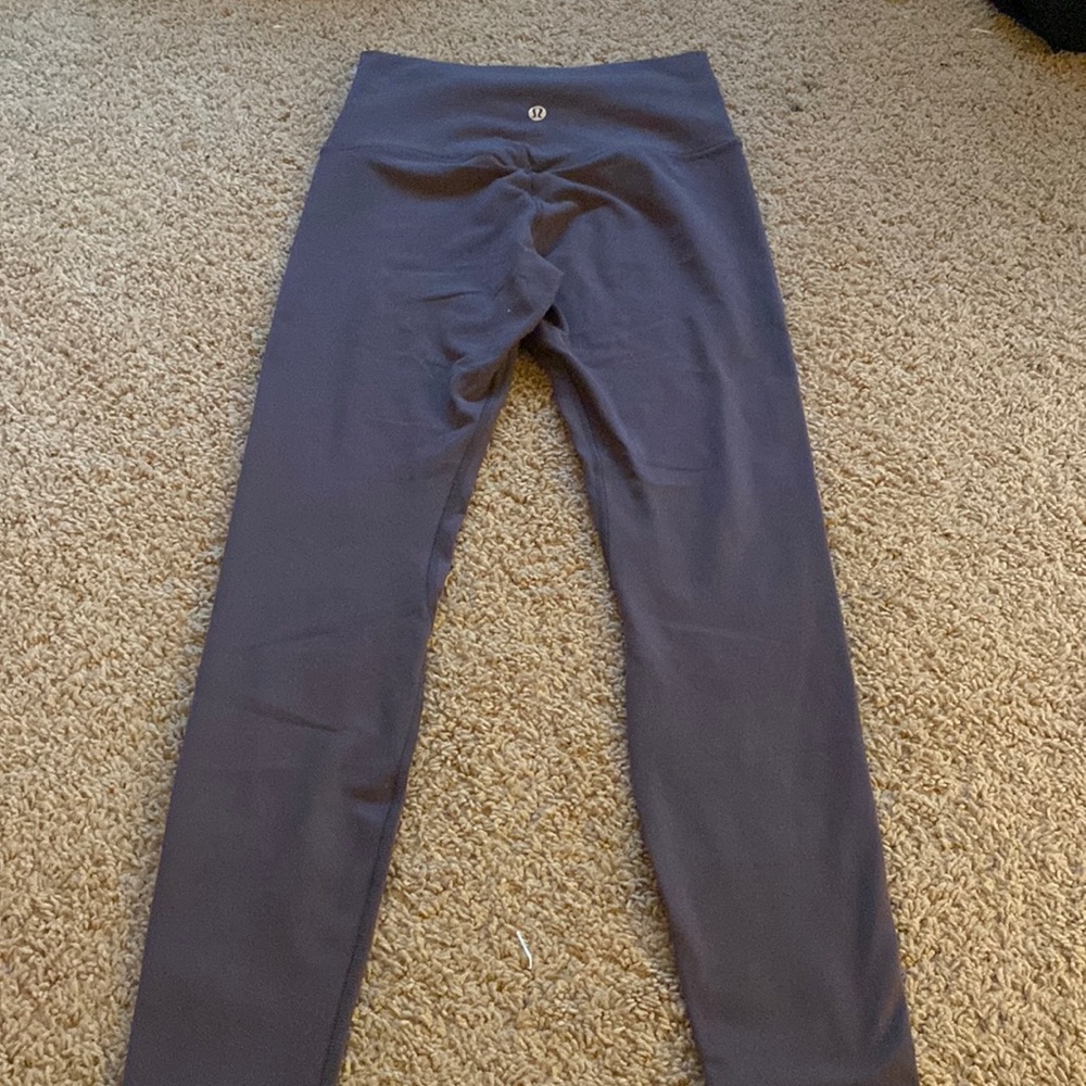 grape thistle rare lululemon aligns 25”